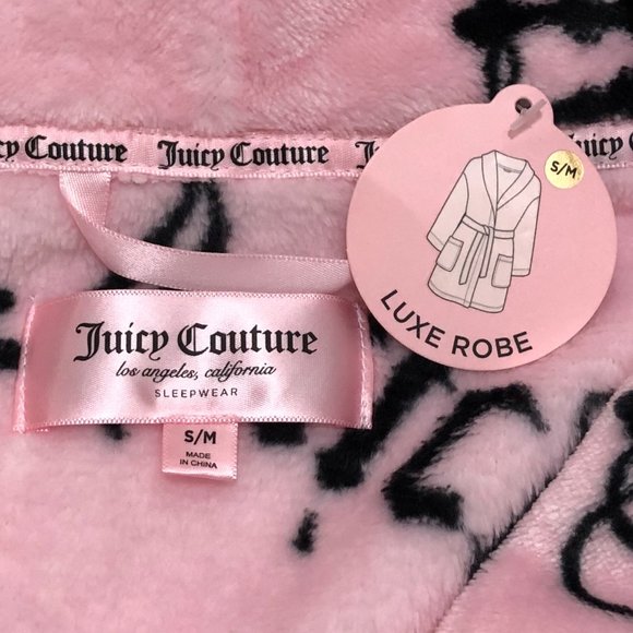 *BRAND NEW* Juicy Couture Crown Robe - Size S/M - Picture 3 of 5